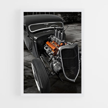 ap-33 hot rod-2 cadre Blanc
