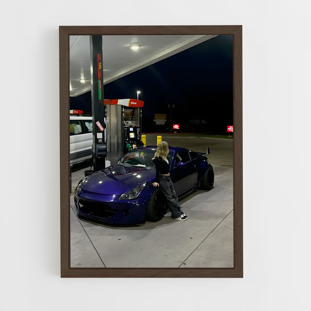 ap-350z-1 cadre Bois foncé