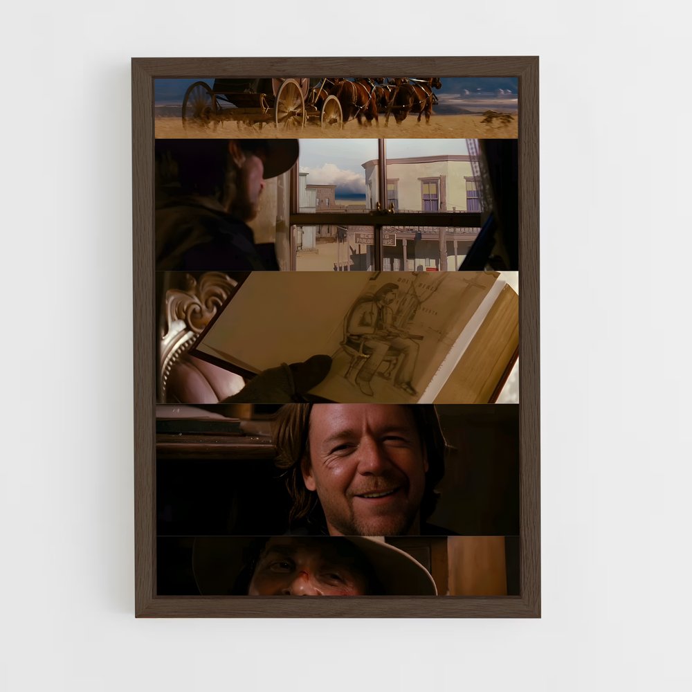 ap-3:10 to yuma-5 cadre Bois foncé