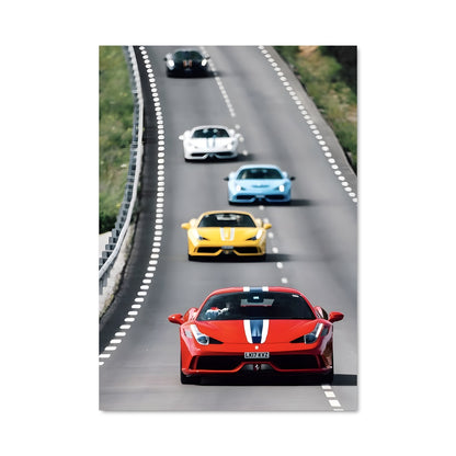 Poster Route des Supercars