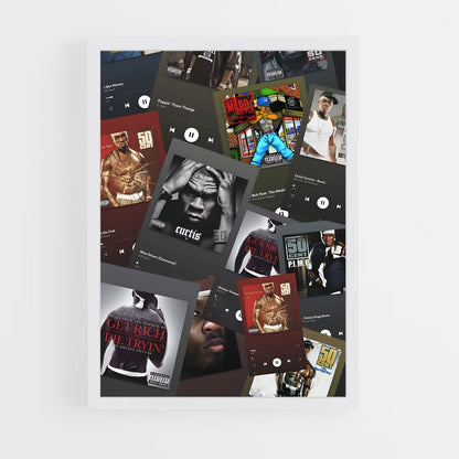 ap-50 cent-8 cadre Blanc