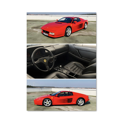 Poster Ferrari 3DOCN Racing