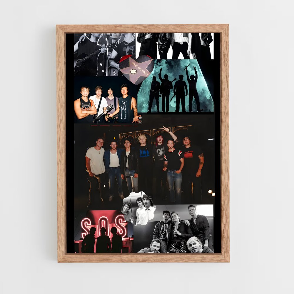 ap-5 seconds of summer-3 cadre Bois clair
