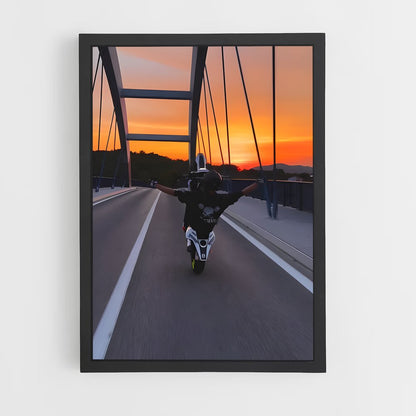 ap-701 supermoto-5 cadre Noir