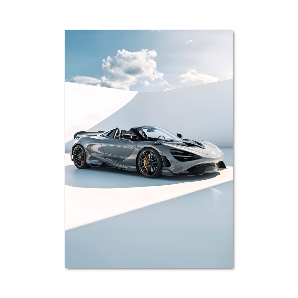 Poster Mirage Argenté