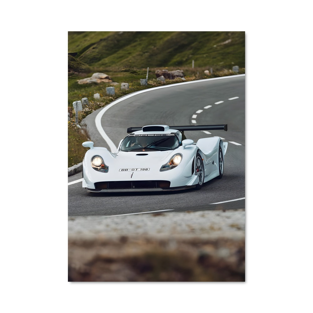 Poster Échappée Blanche