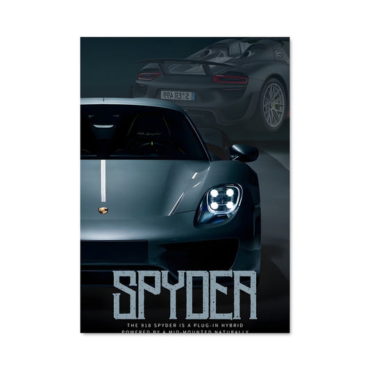 Poster Porsche 918 Spyder