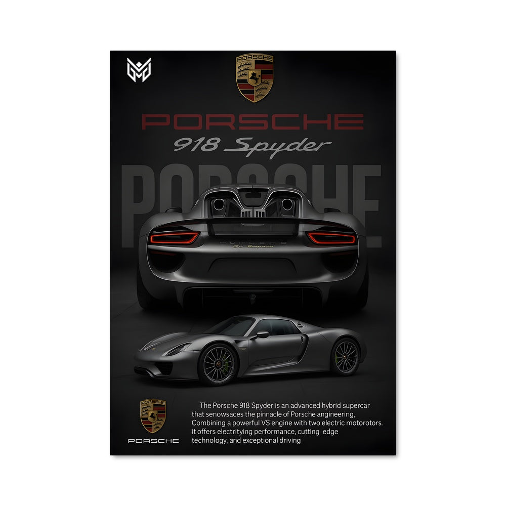 Poster 912 Spyder Concept