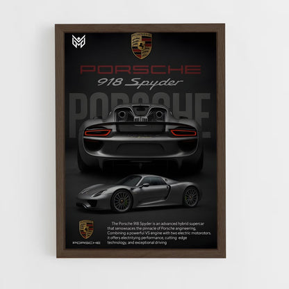 ap-918 spyder-3 cadre Bois foncé