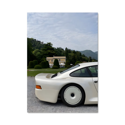 Poster Porsche à Domicile