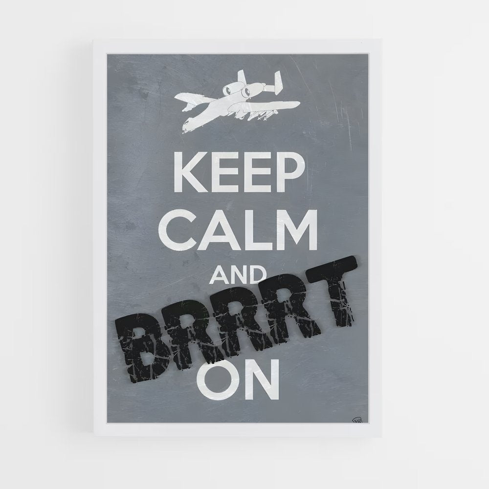ap-a-10 warthog-3 cadre Blanc