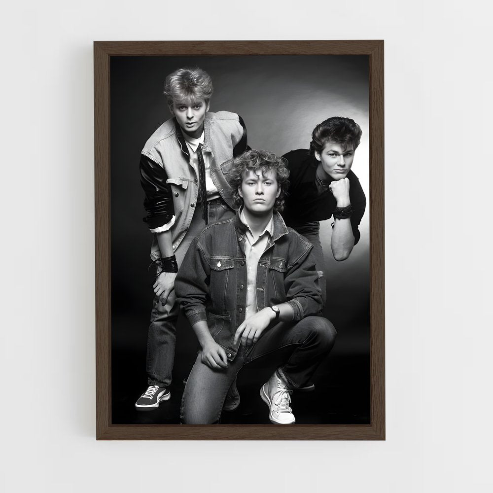 ap-a-ha-4 cadre Bois foncé