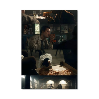 Poster Pizza en Silence