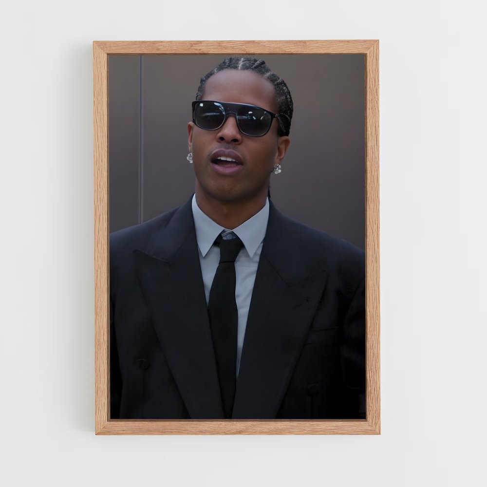 ap-a$ap rocky-5 cadre Bois clair