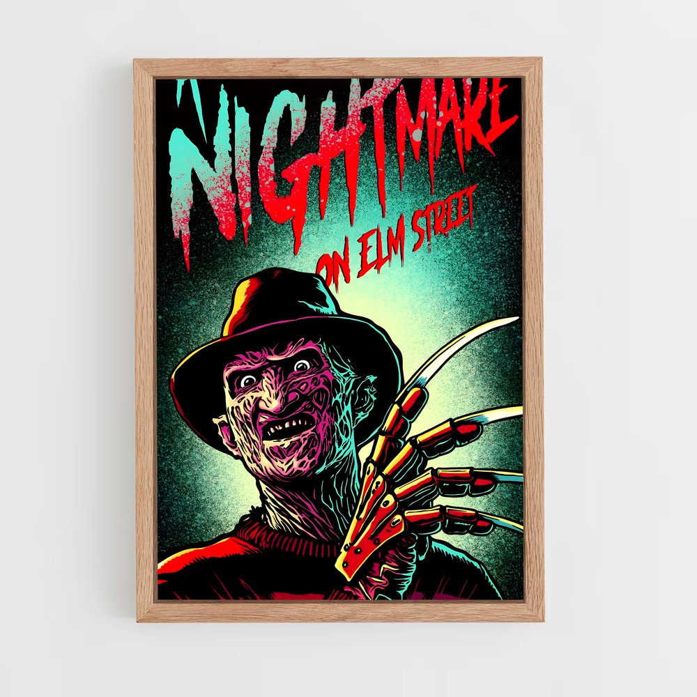 ap-a nightmare on elm street-3 cadre Bois clair