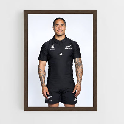 ap-aaron smith-4 cadre Bois foncé