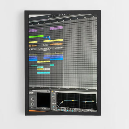 ap-ableton live-4 cadre Noir