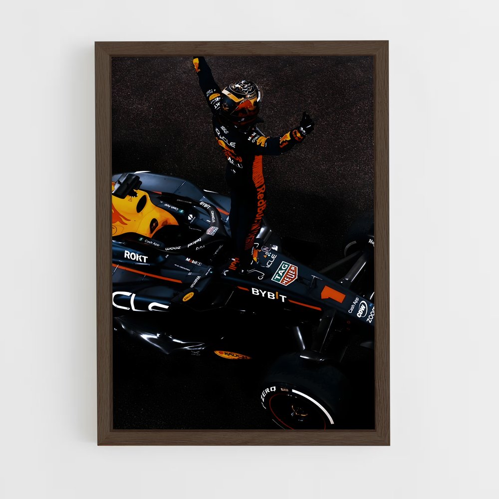 ap-abu dhabi grand prix-3 cadre Bois foncé