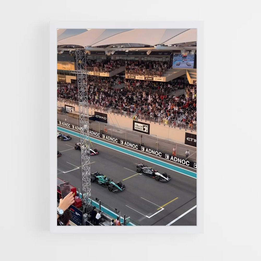 ap-abu dhabi grand prix-7 cadre Blanc