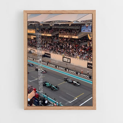 ap-abu dhabi grand prix-7 cadre Bois clair