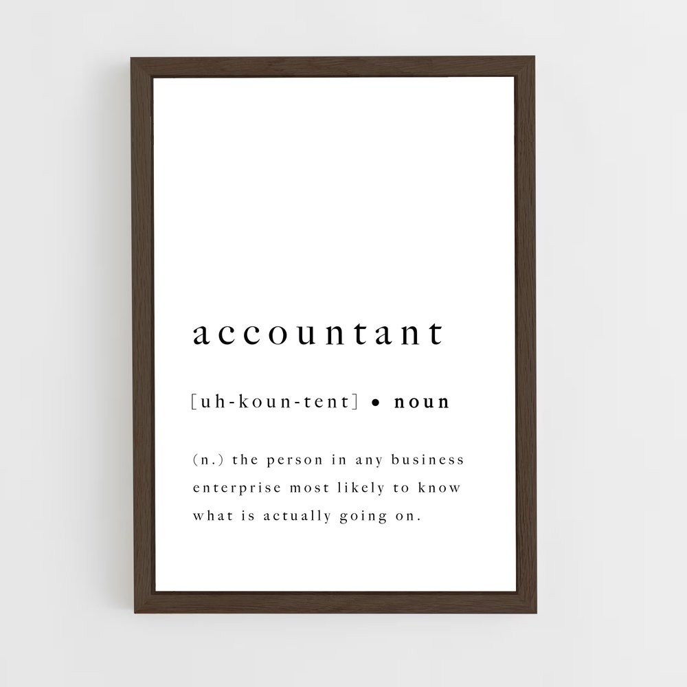 ap-accountant-3 cadre Bois foncé