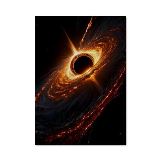 Poster Trou Noir Éternel