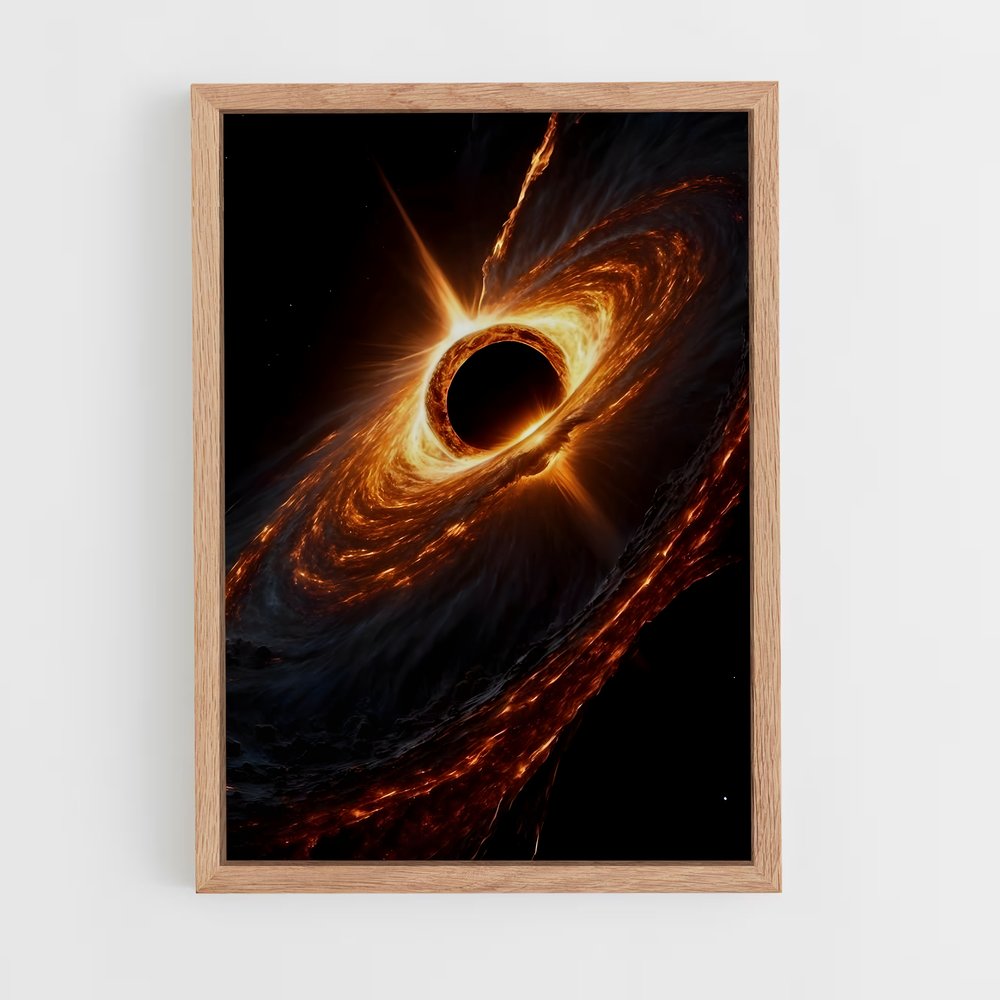 ap-accretion disk-2 cadre Bois clair