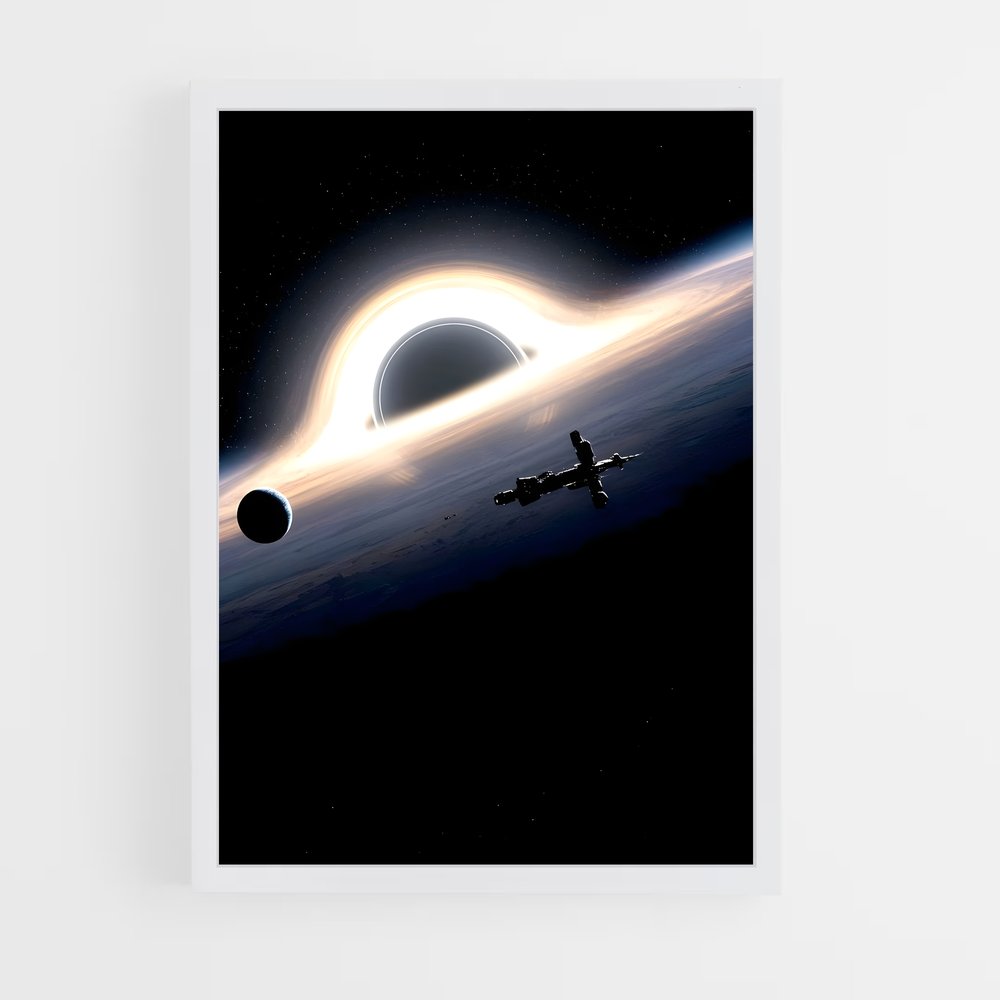 ap-accretion disk-3 cadre Blanc