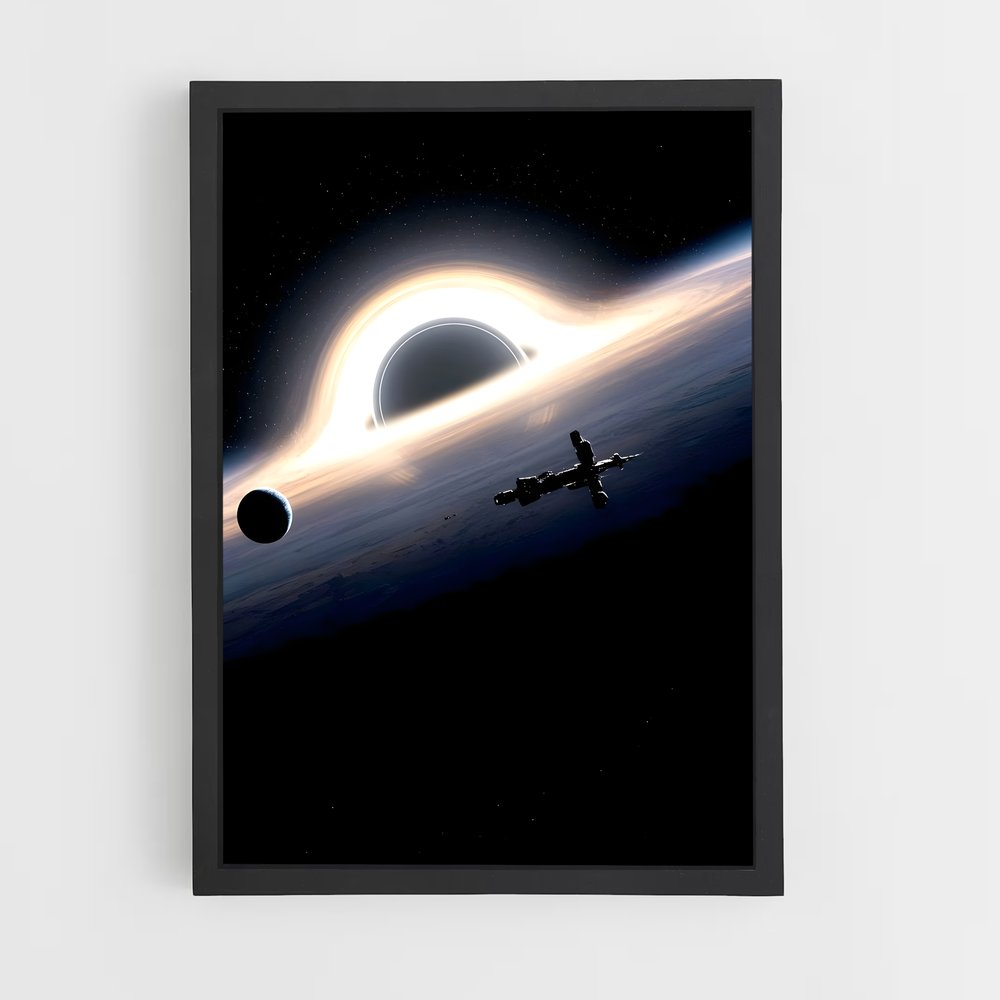 ap-accretion disk-3 cadre Noir