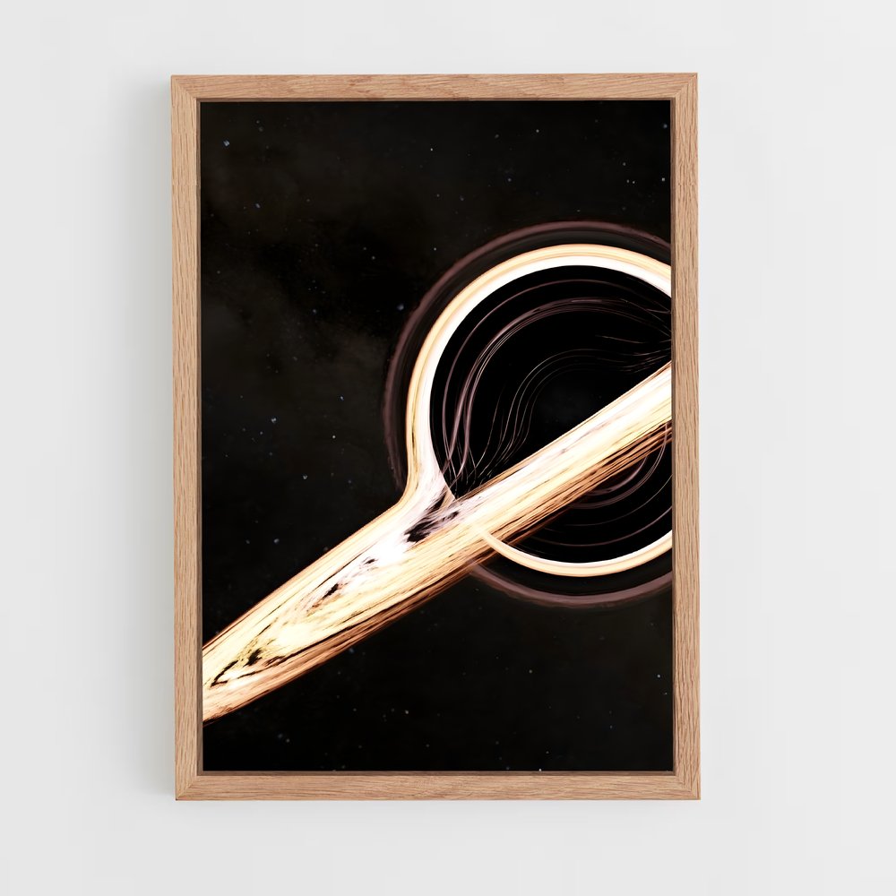 ap-accretion disk-4 cadre Bois clair