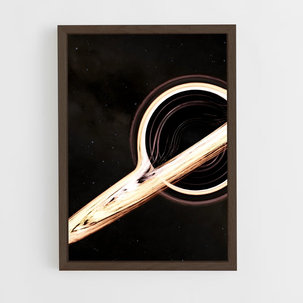 ap-accretion disk-4 cadre Bois foncé