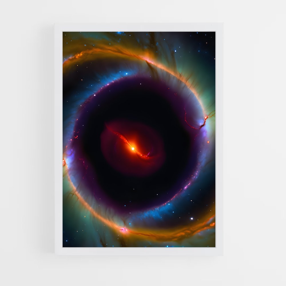 ap-accretion disk-5 cadre Blanc