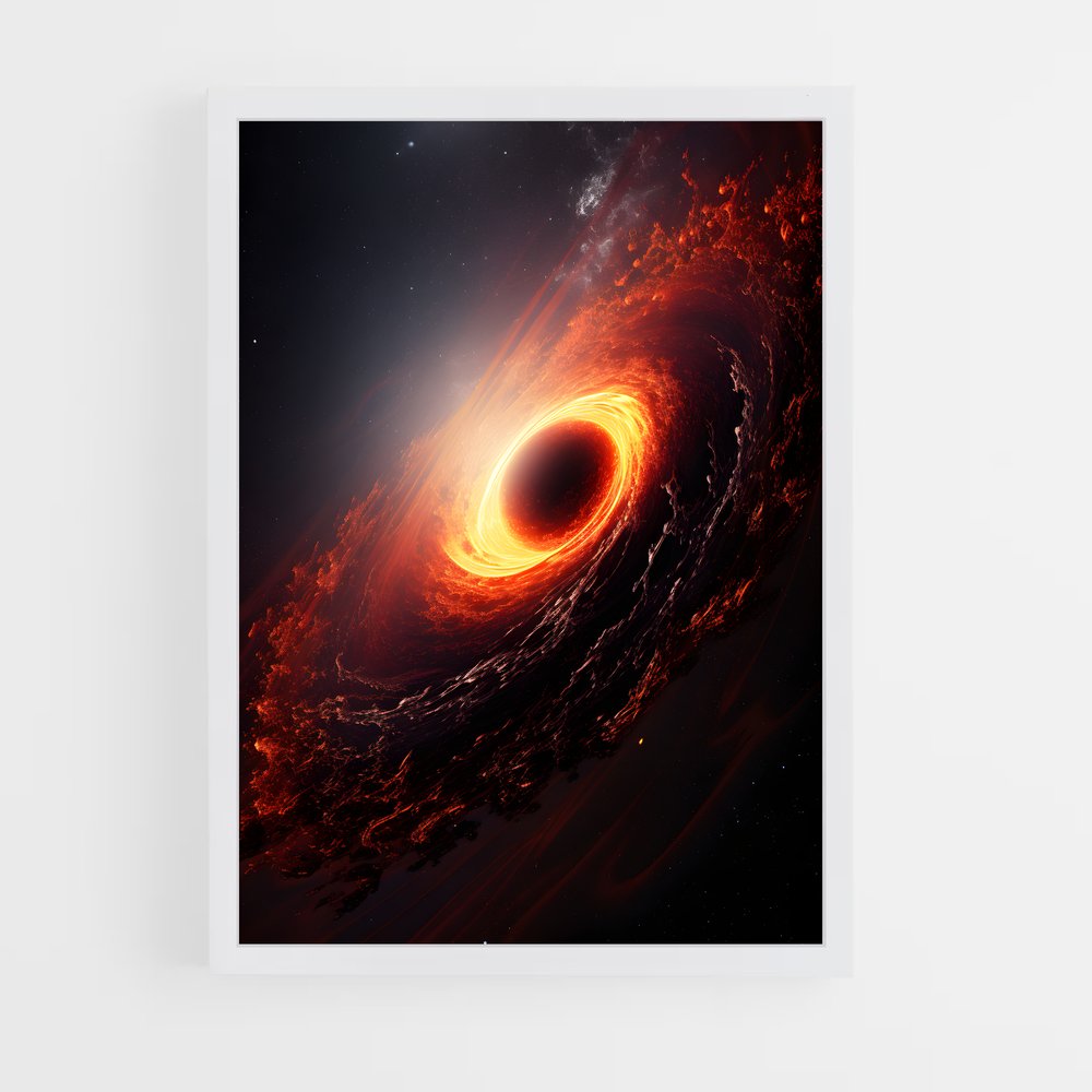 ap-accretion disk-6 cadre Blanc