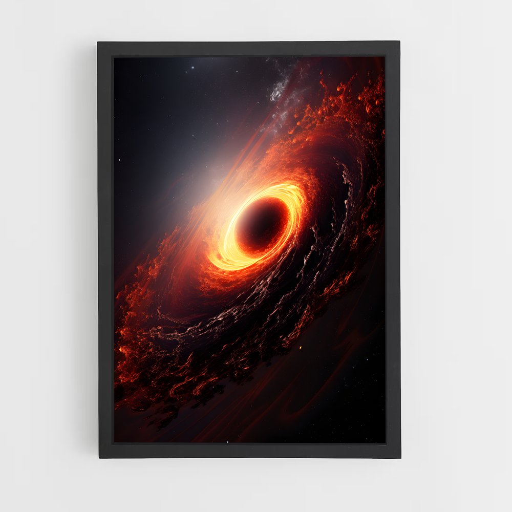 ap-accretion disk-6 cadre Noir