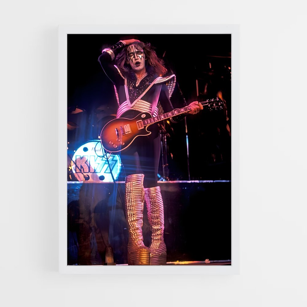 ap-ace frehley-1 cadre Blanc