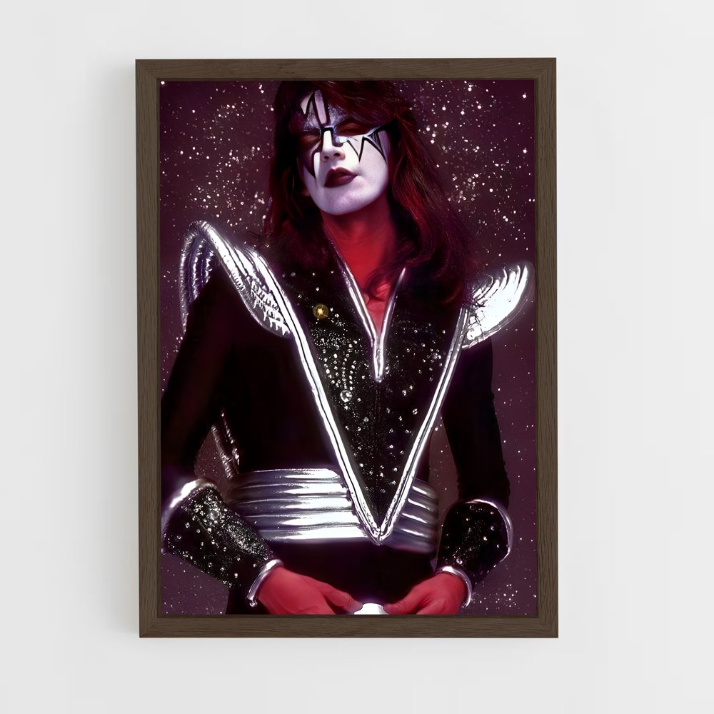 ap-ace frehley-2 cadre Bois foncé