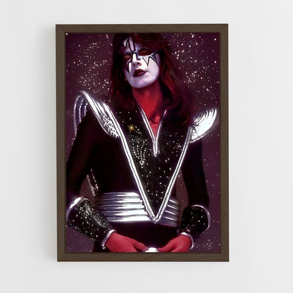 ap-ace frehley-2 cadre Bois foncé
