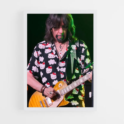 ap-ace frehley-3 cadre Blanc