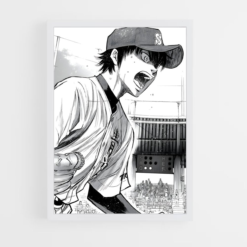 ap-ace of diamond-5 cadre Blanc