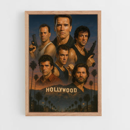 ap-action movie-1 cadre Bois clair