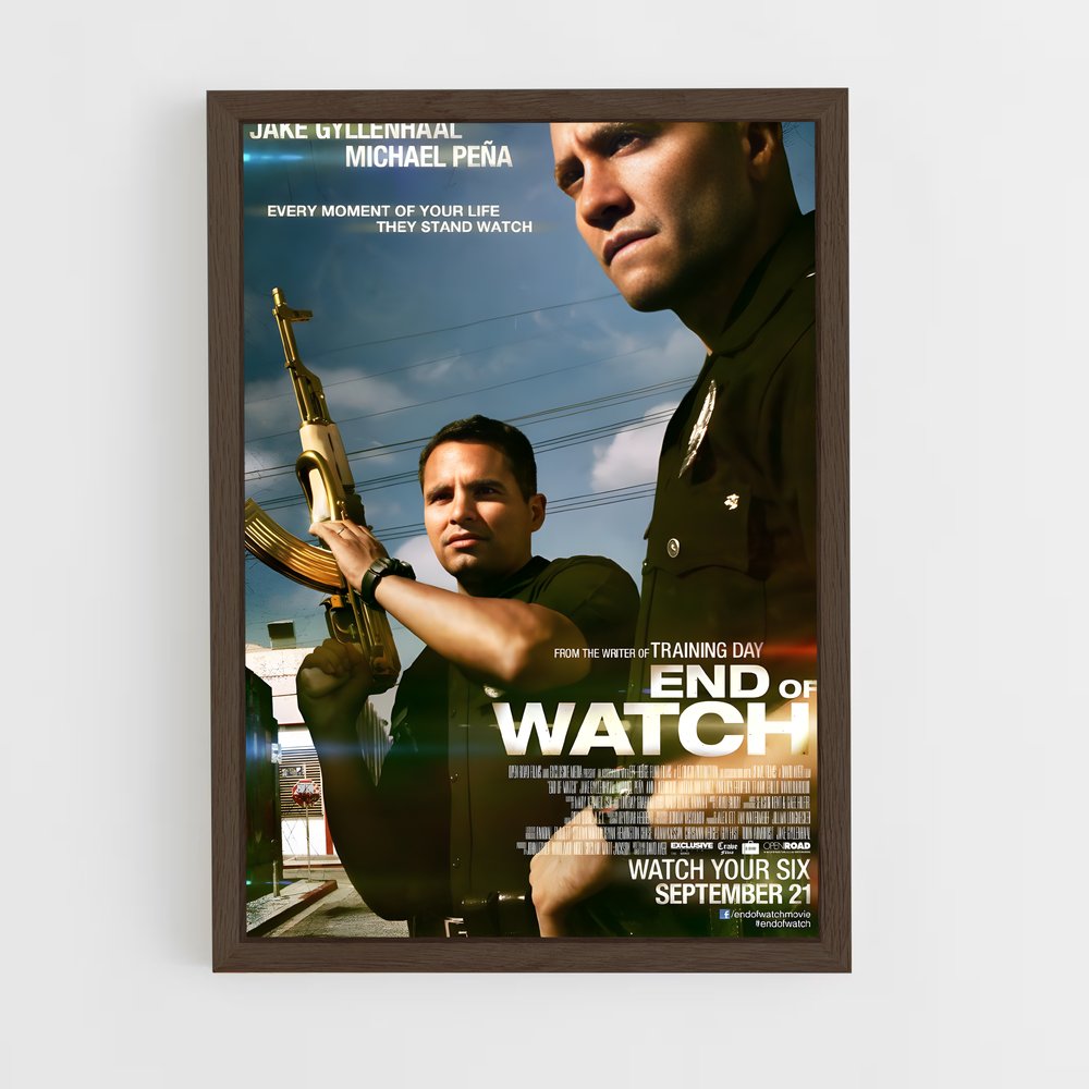 ap-action movie-8 cadre Bois foncé