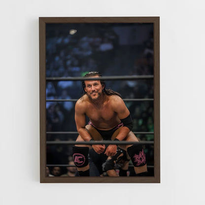 ap-adam cole-4 cadre Bois foncé