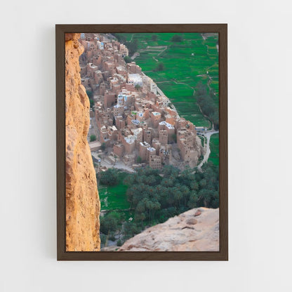 ap-aden-3 cadre Bois foncé
