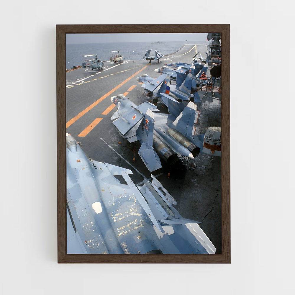 ap-admiral kuznetsov-1 cadre Bois foncé