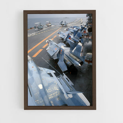 ap-admiral kuznetsov-1 cadre Bois foncé