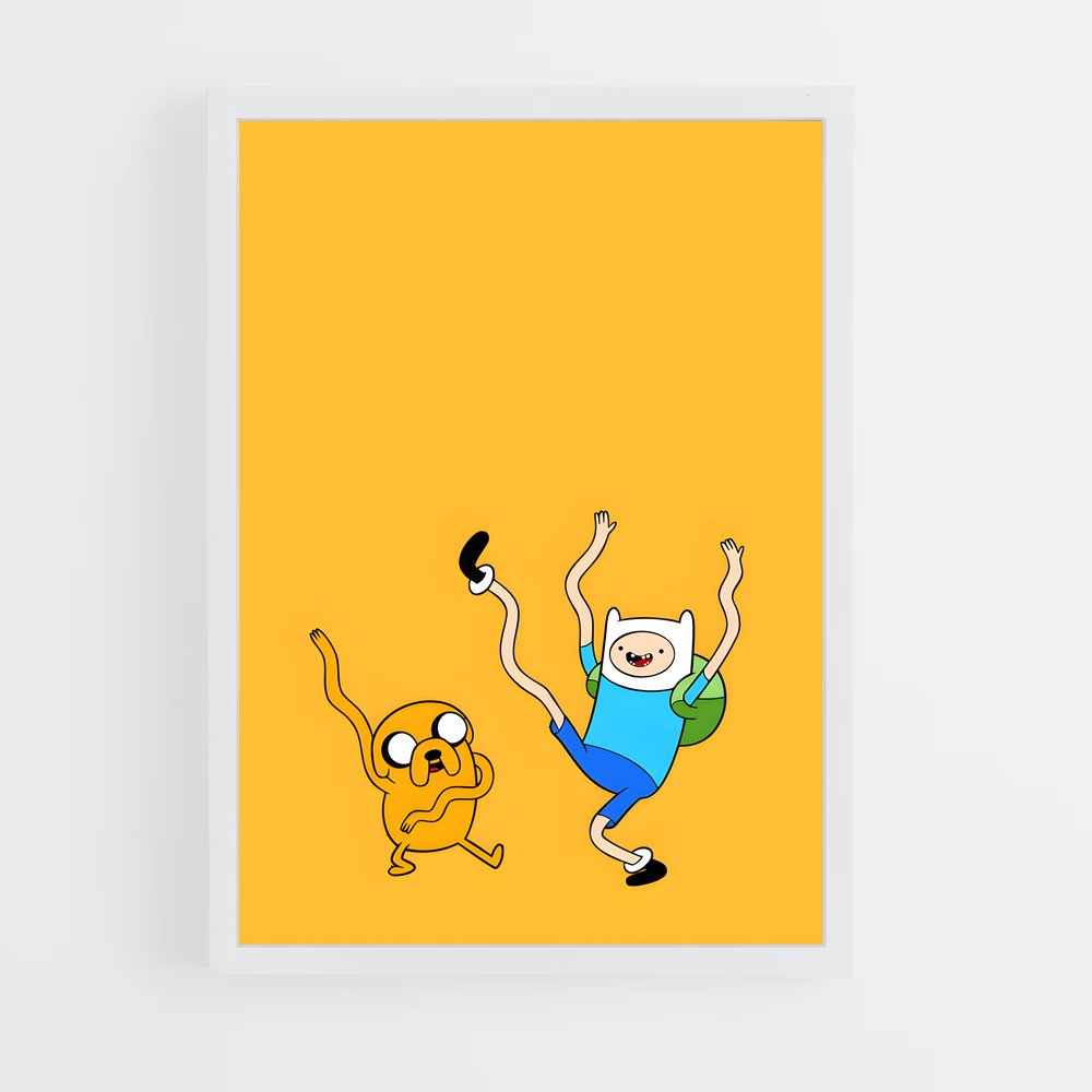 ap-adventure time-10 cadre Blanc