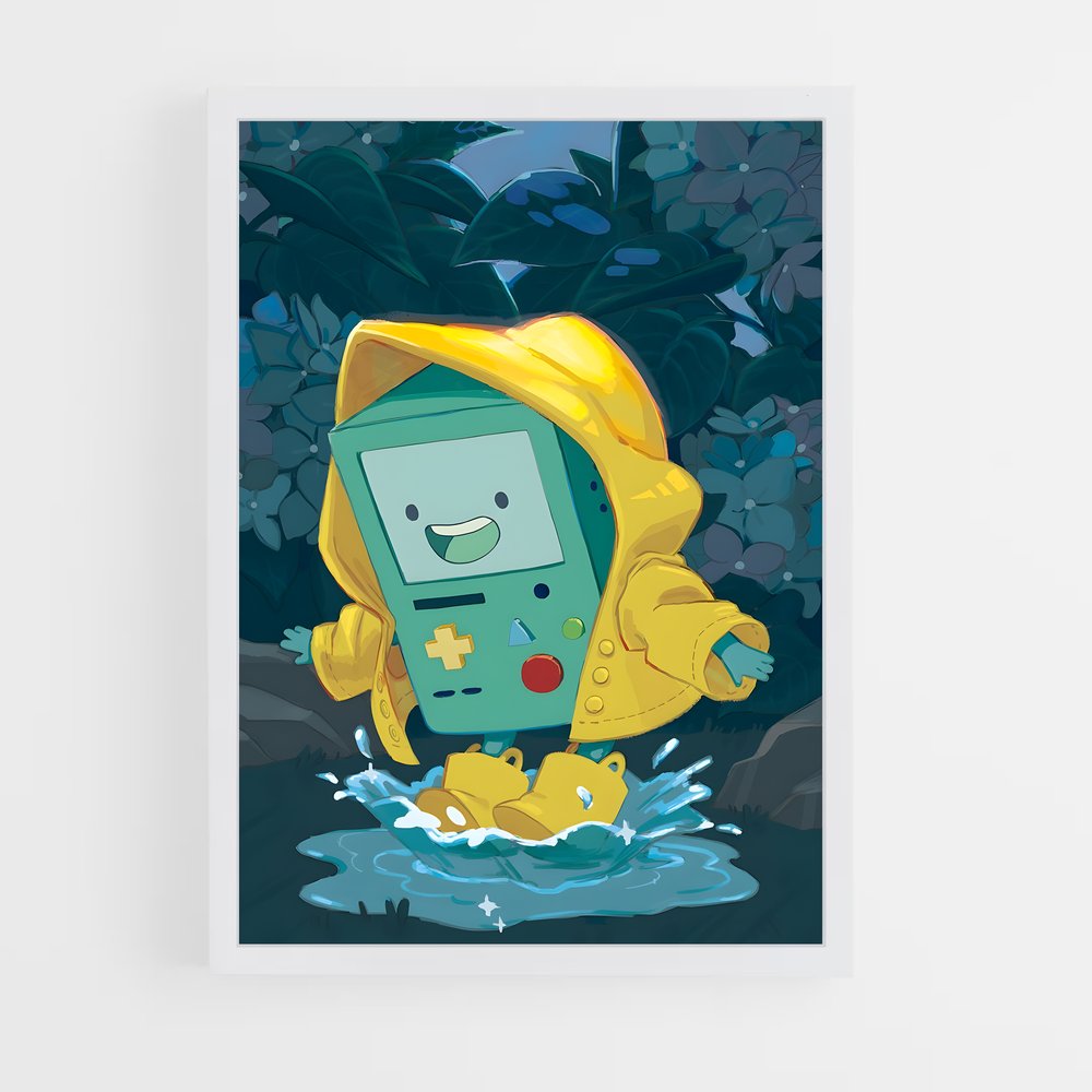 ap-adventure time-11 cadre Blanc