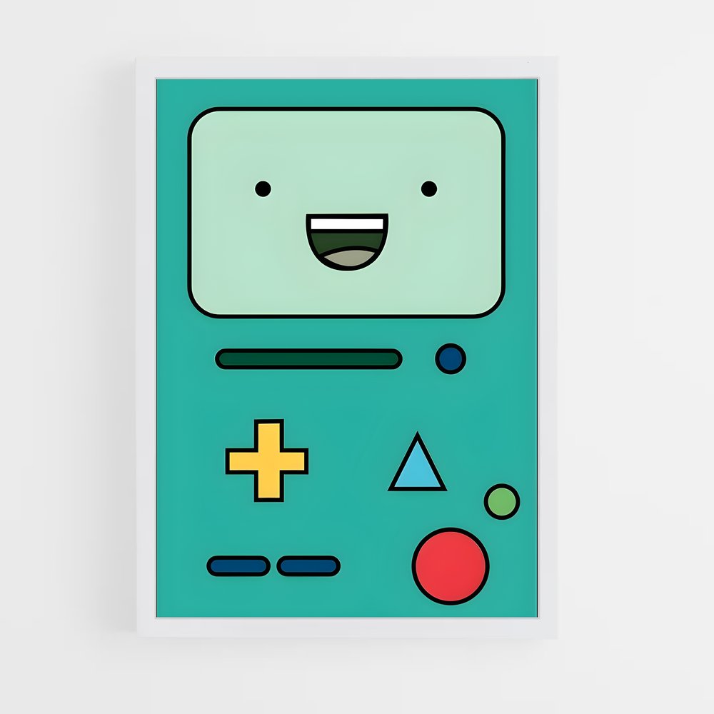 ap-adventure time-18 cadre Blanc
