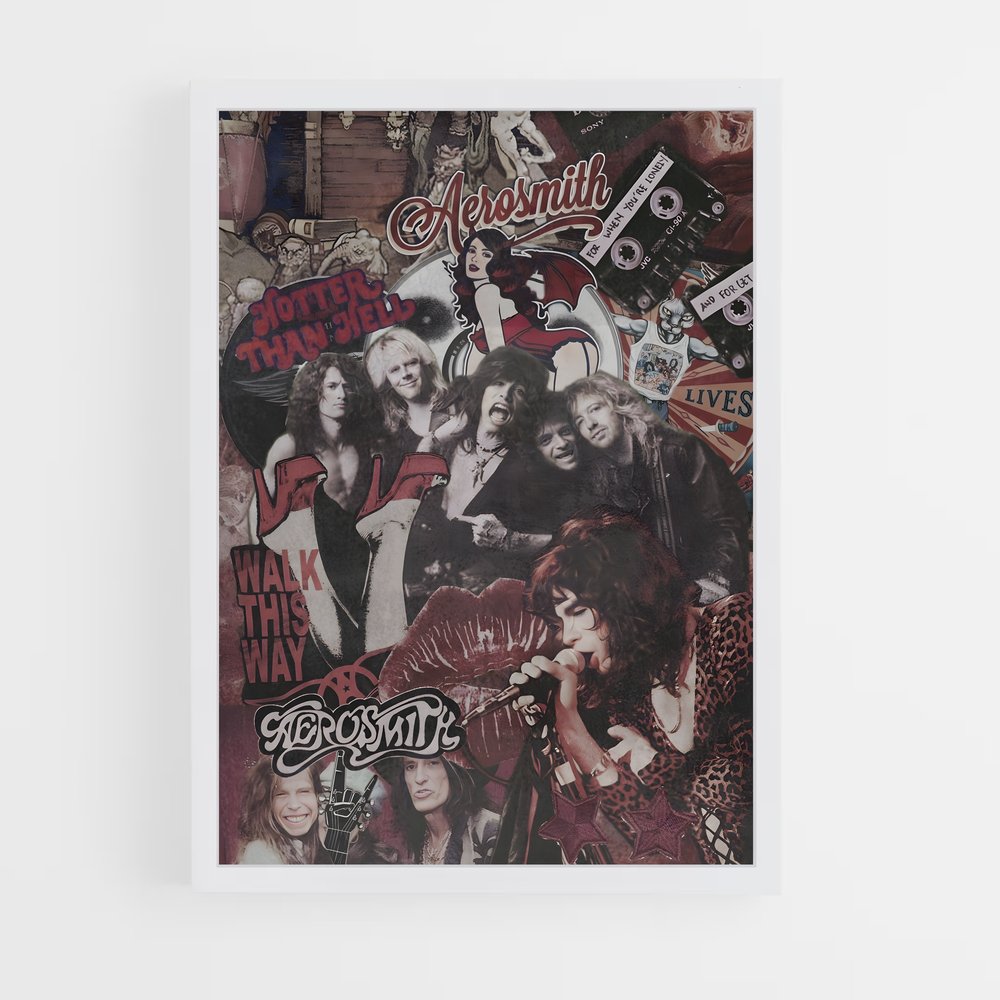 ap-aerosmith-2 cadre Blanc