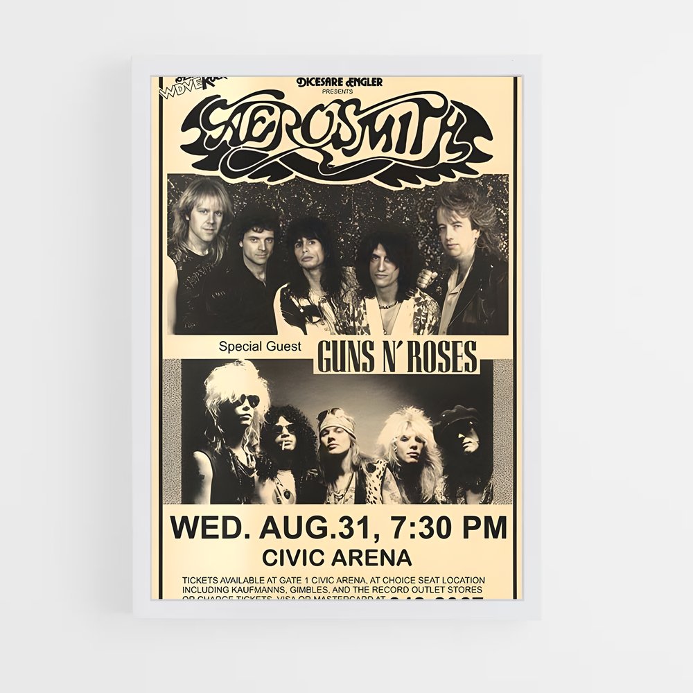 ap-aerosmith-6 cadre Blanc